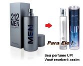 Perfume Masculino 50 ml - UP! 45 - 212 Man