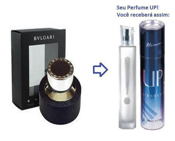 Perfume masculino 50 ml - UP! 05 - Bulgari Black
