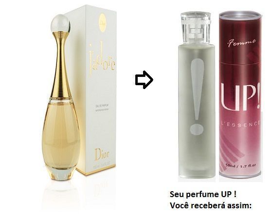 Perfume Feminino 50 ml - UP! 26 - J'adore